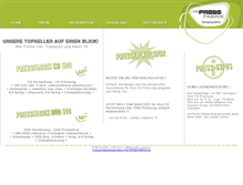 Tablet Screenshot of pressfabrik.de